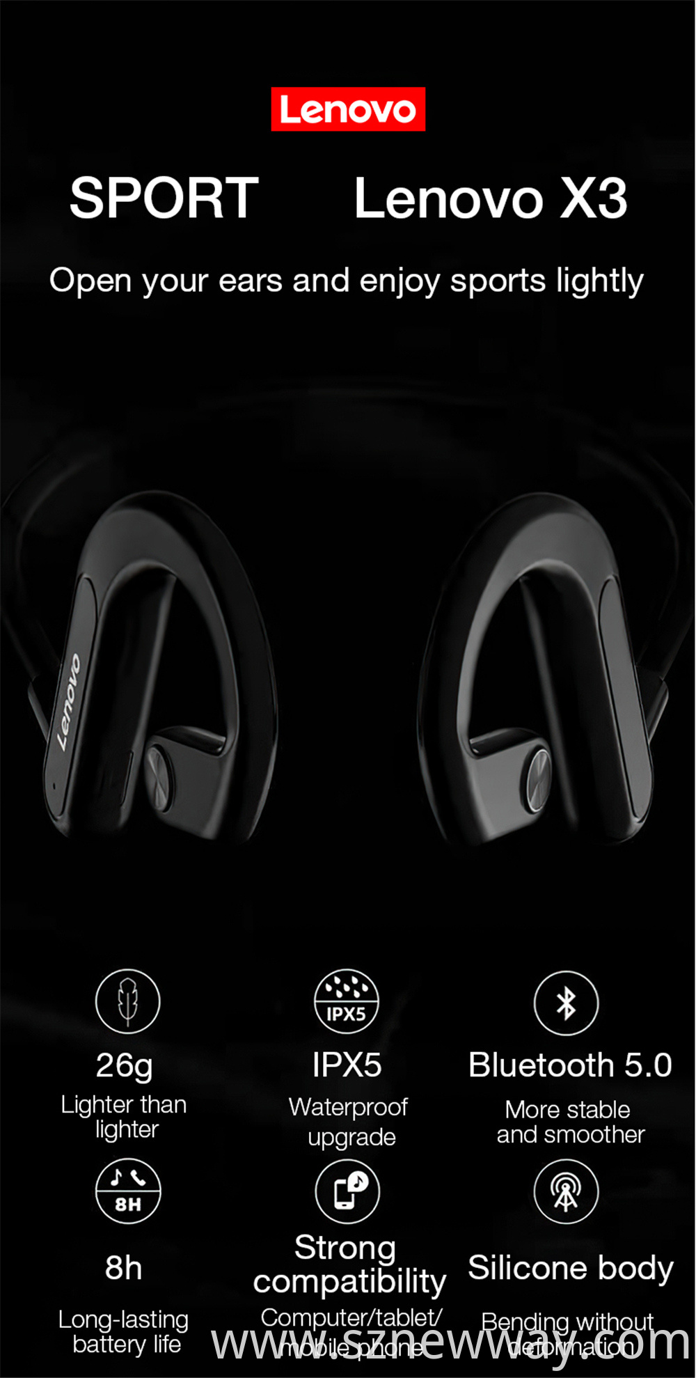 Lenovo X3 Earphone